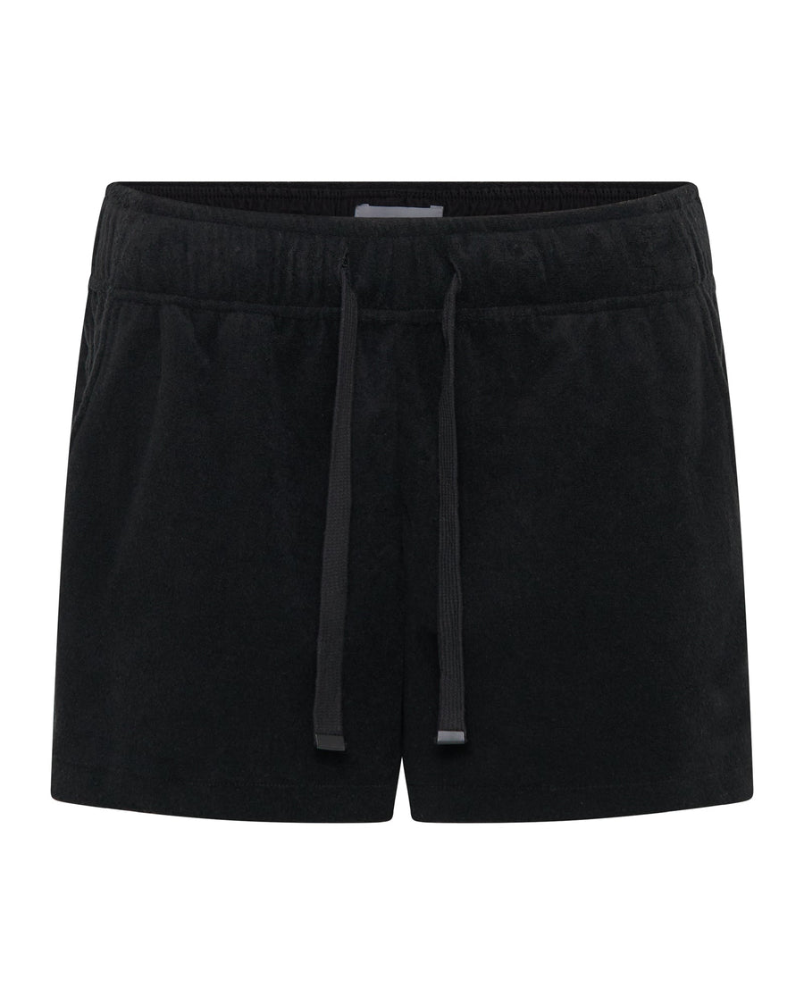 Short de détente Terry Noir