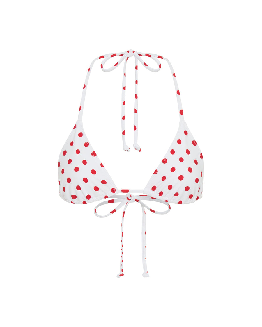 Rio Top Red Polka