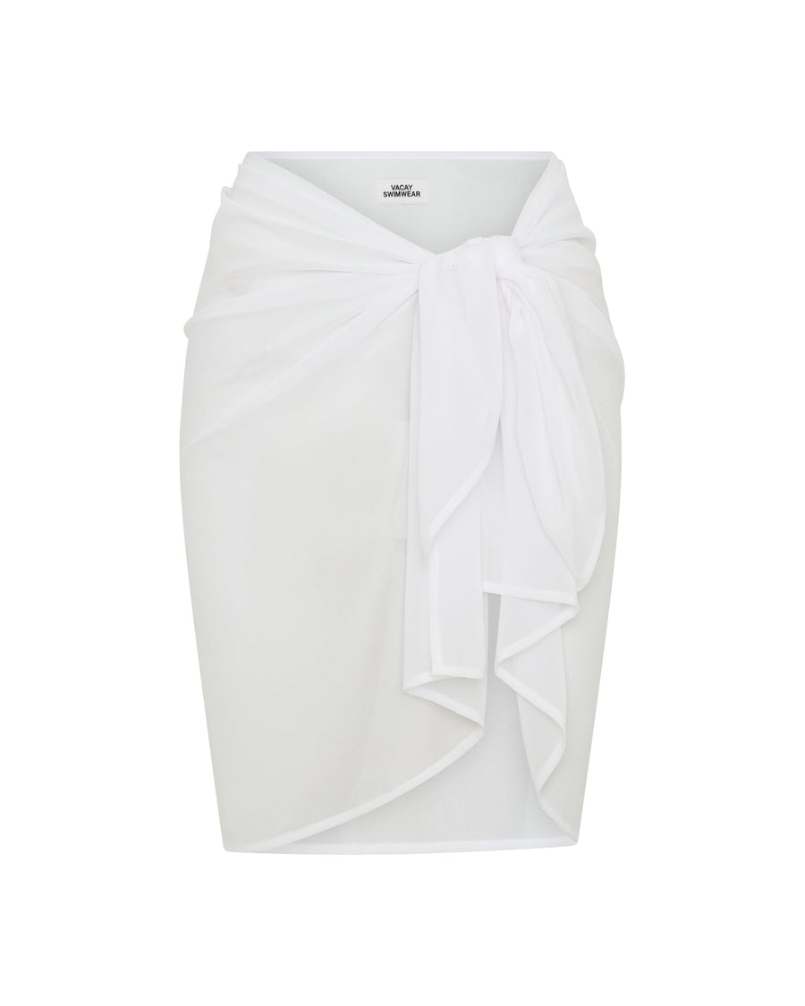 Catalina Sarong White