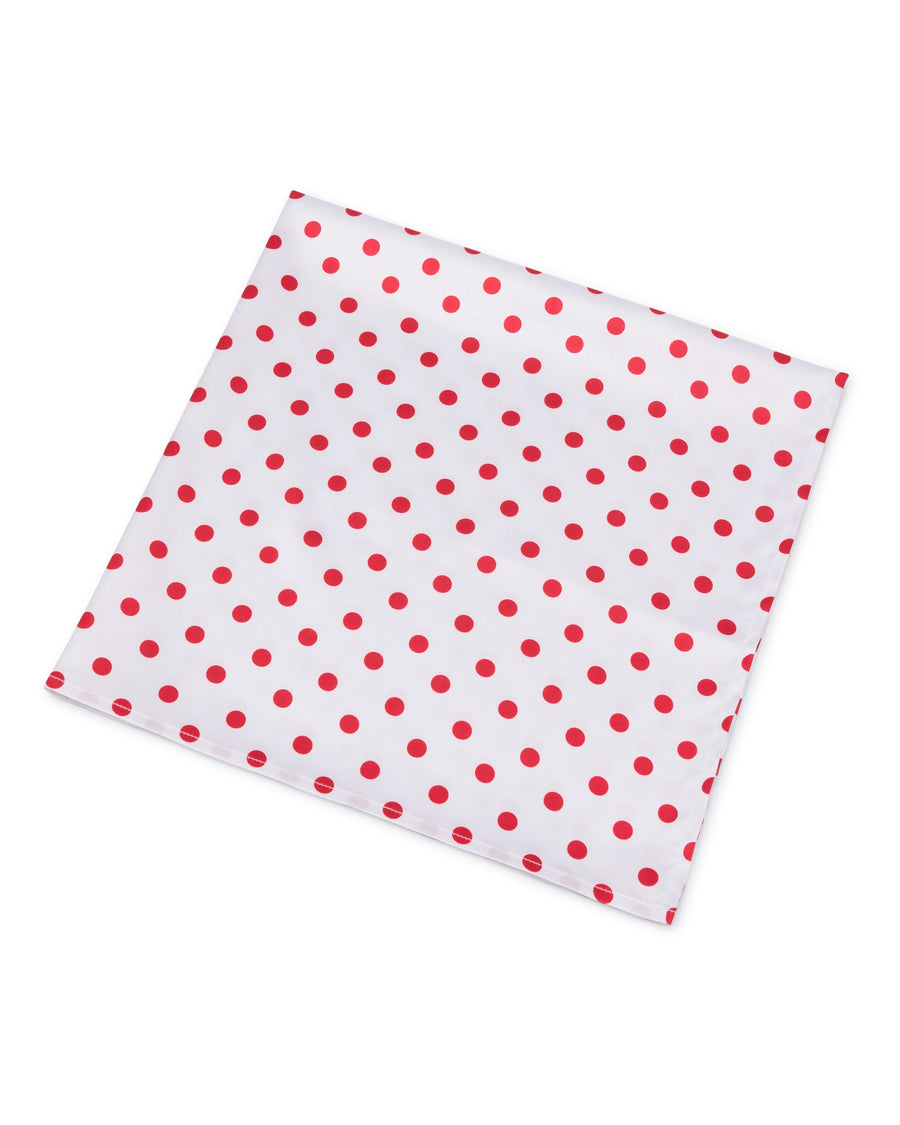 Havana Head Scarf Red Polka