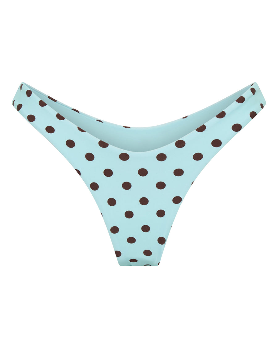 Positano Bottom Blue Polka