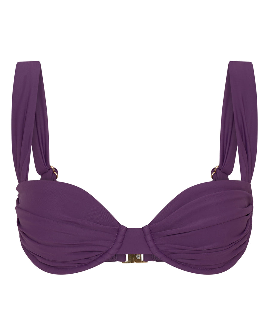 Rhodes Top Plum – Vacay Swimwear USA