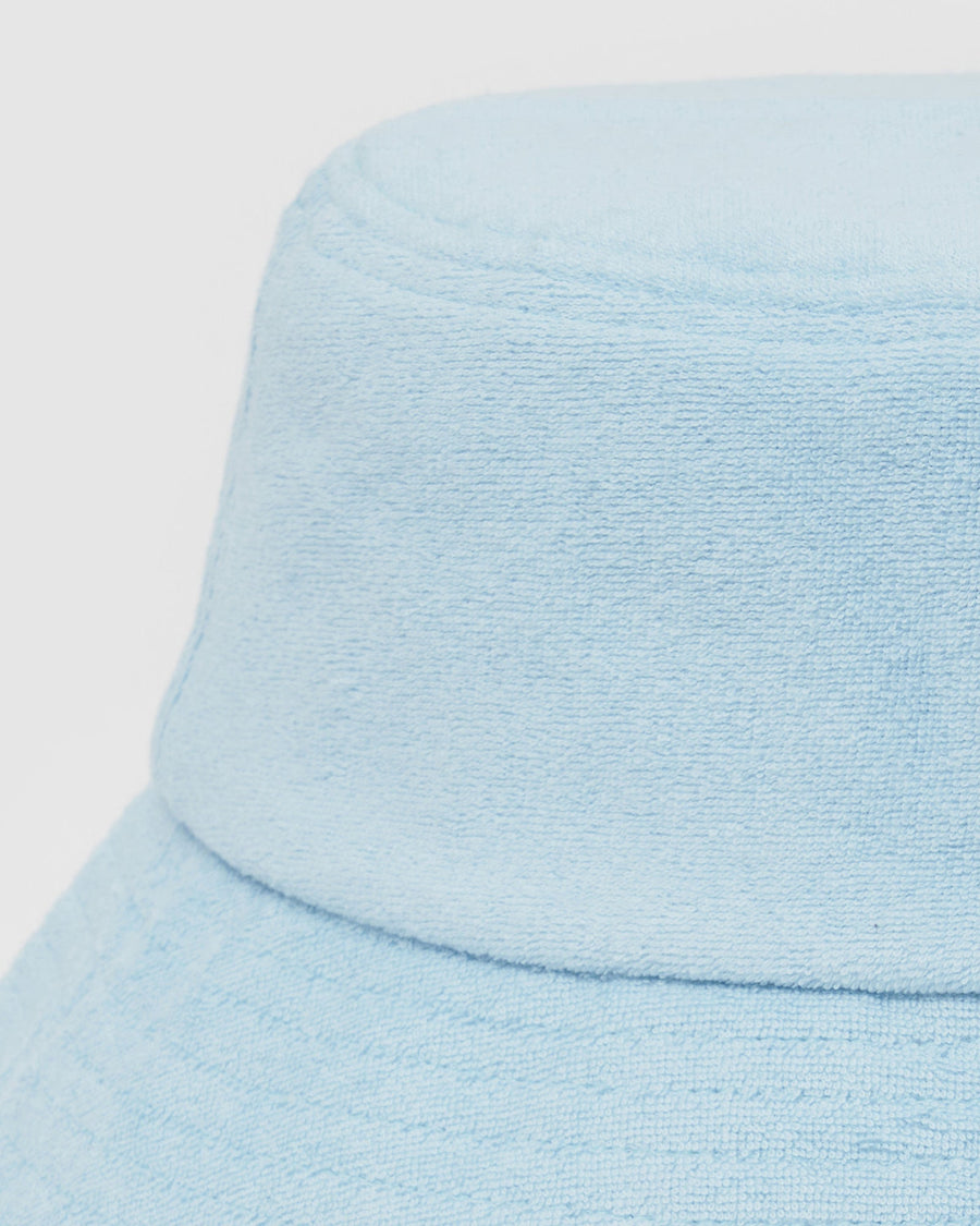 Terry Bucket Hat Light Blue