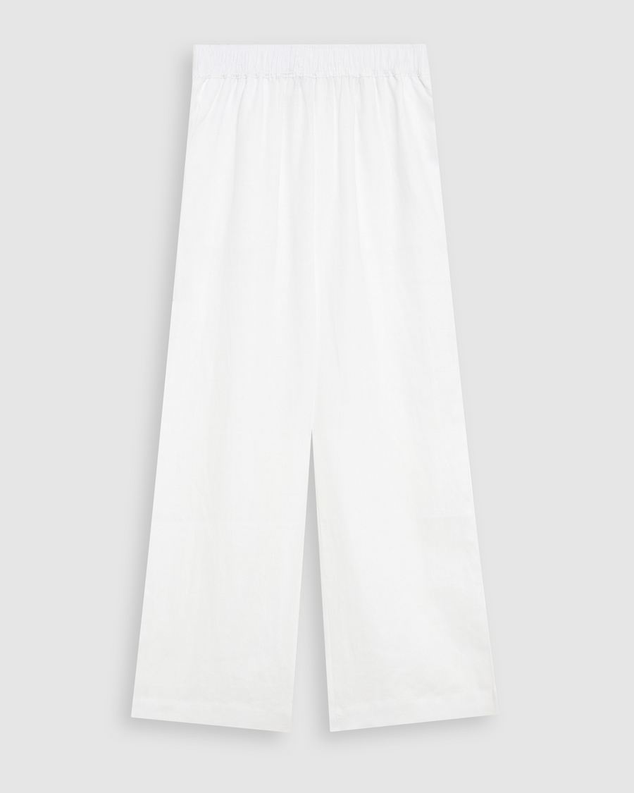 White Linen Pants