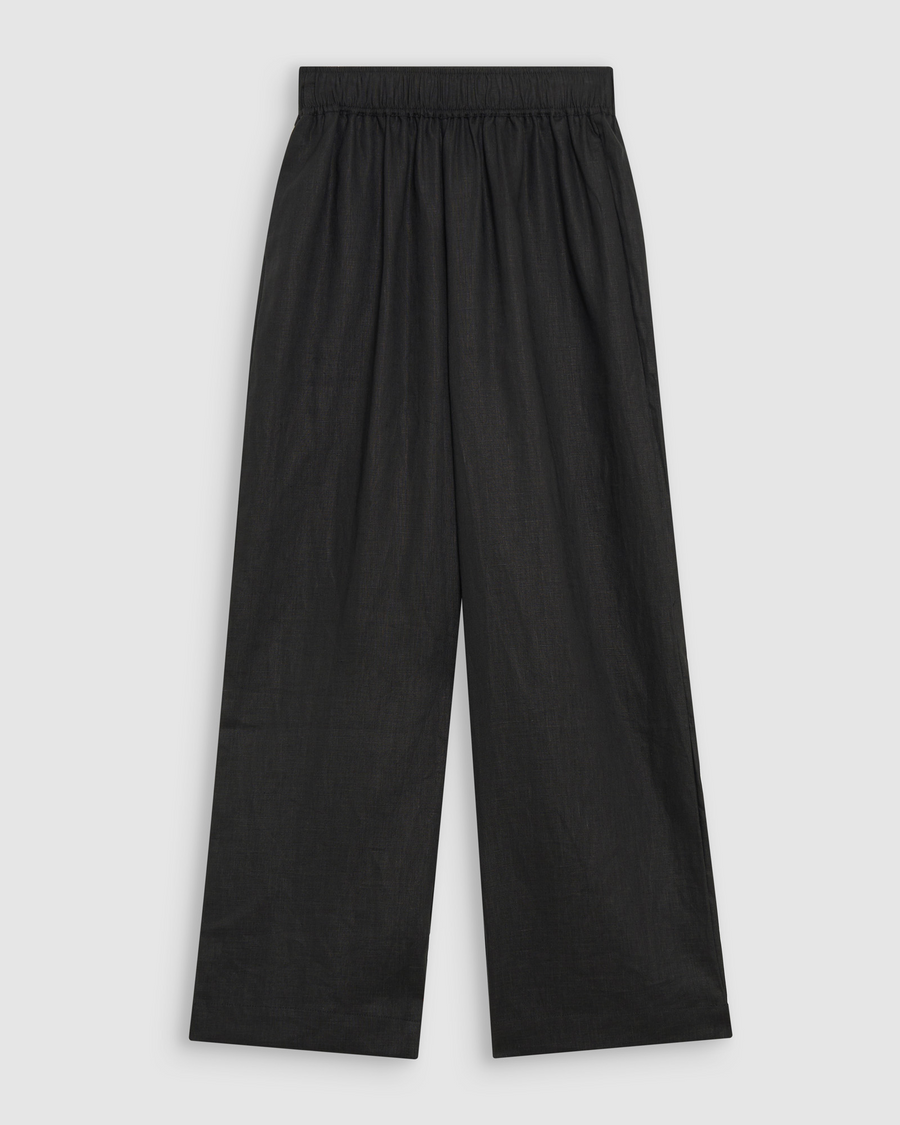 Black Linen Pants