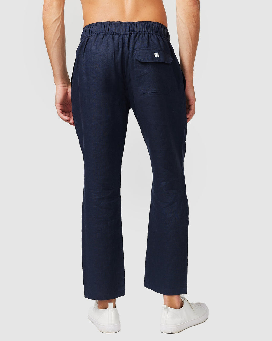 Linen Pants Navy