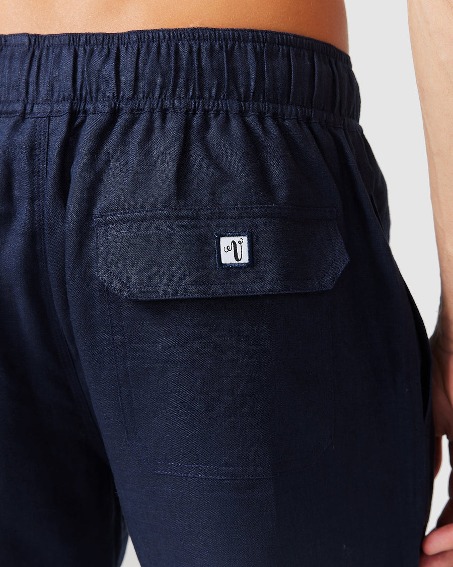 Linen Pants Navy