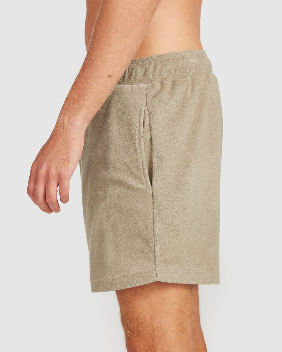 Terry Shorts Olive