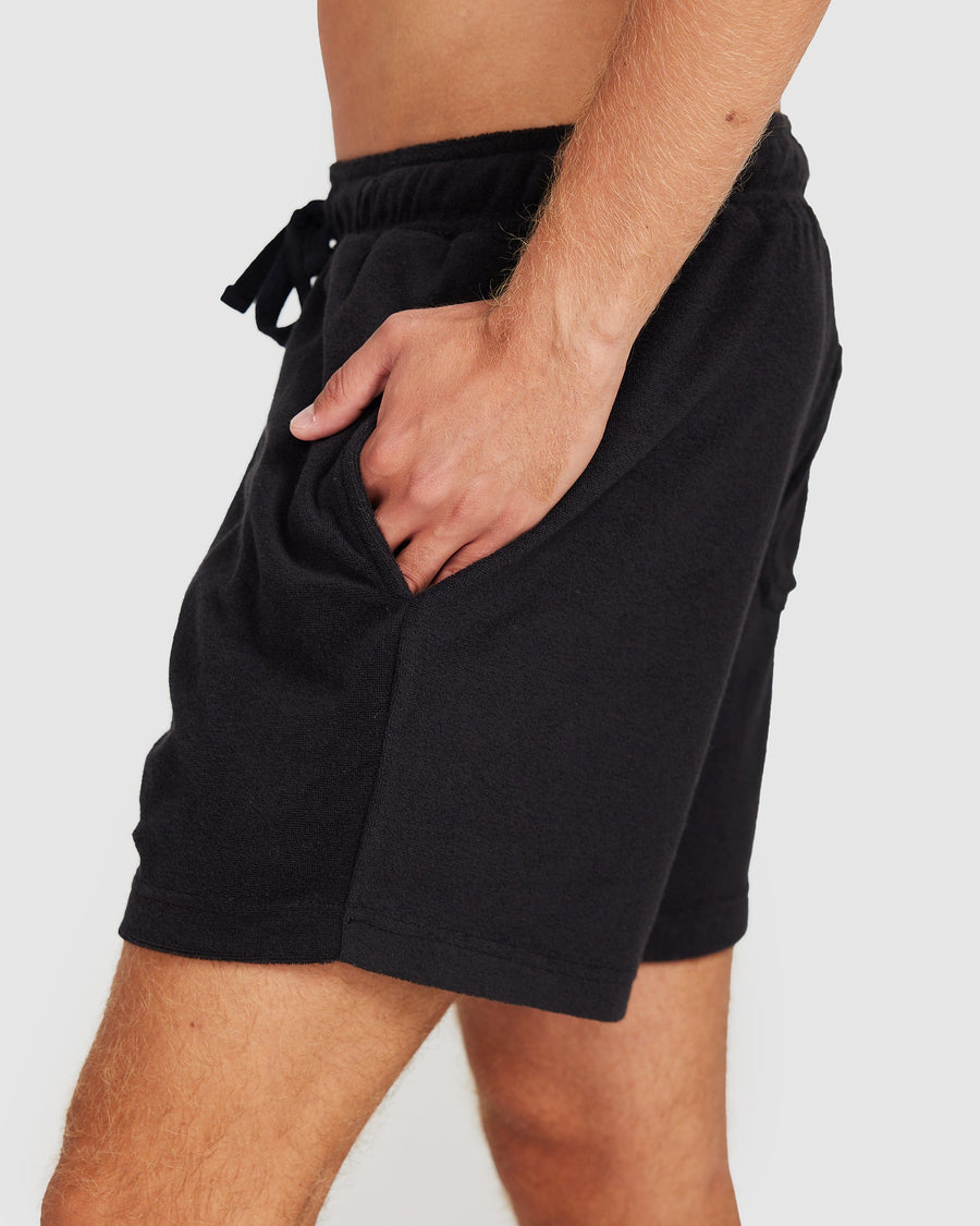 Terry Shorts Black