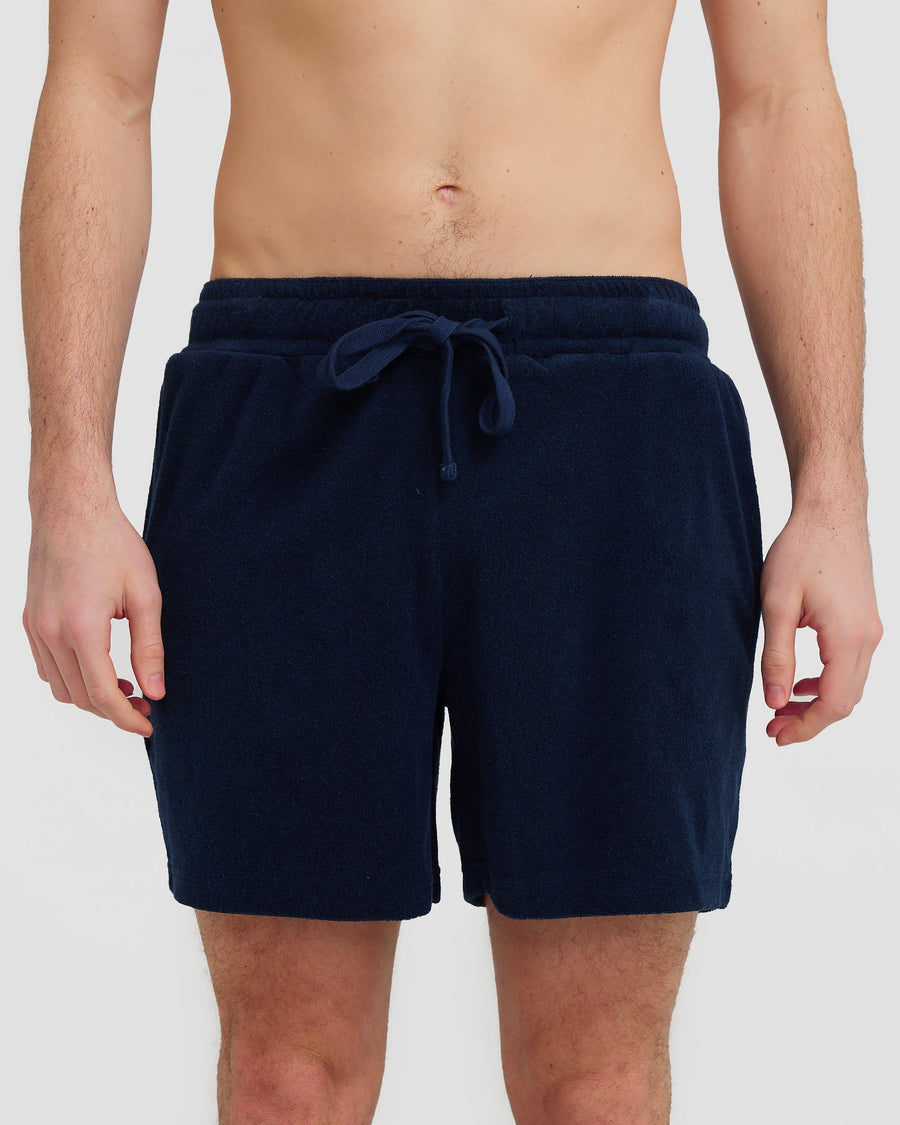 Terry Shorts Navy