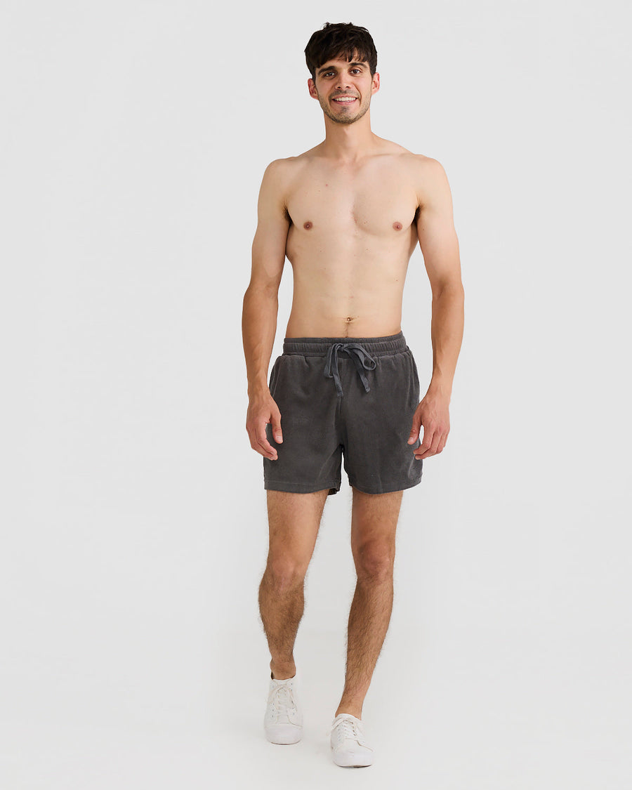 Terry Shorts Charcoal