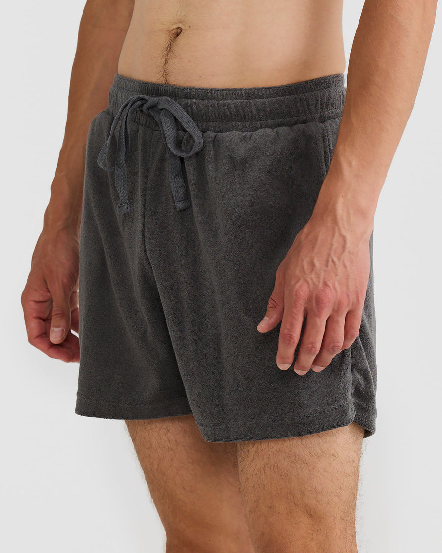 Terry Shorts Charcoal