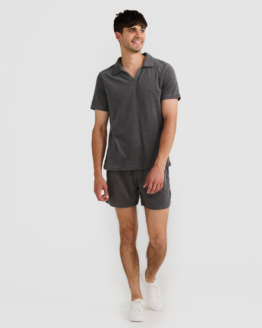 Terry Shorts Charcoal