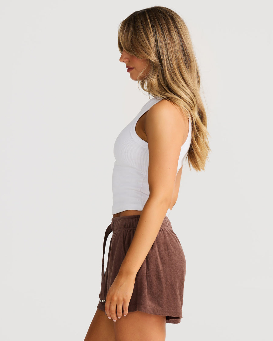 Short Terry Lounge Chocolat 