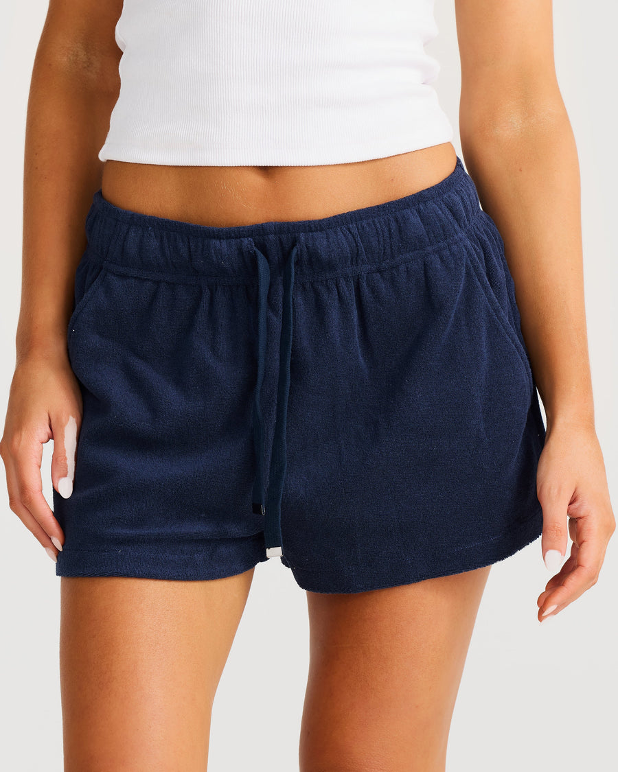 Terry Lounge Short Navy