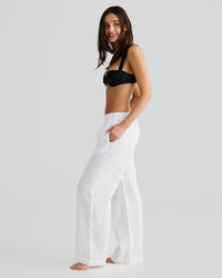 White Linen Pants – Vacay Swimwear USA