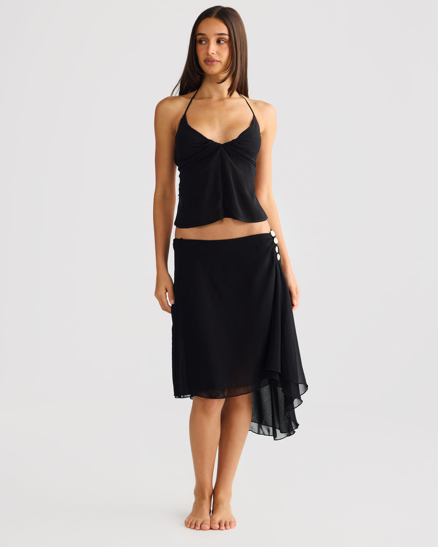 Aurelia Skirt Black – Vacay Swimwear USA