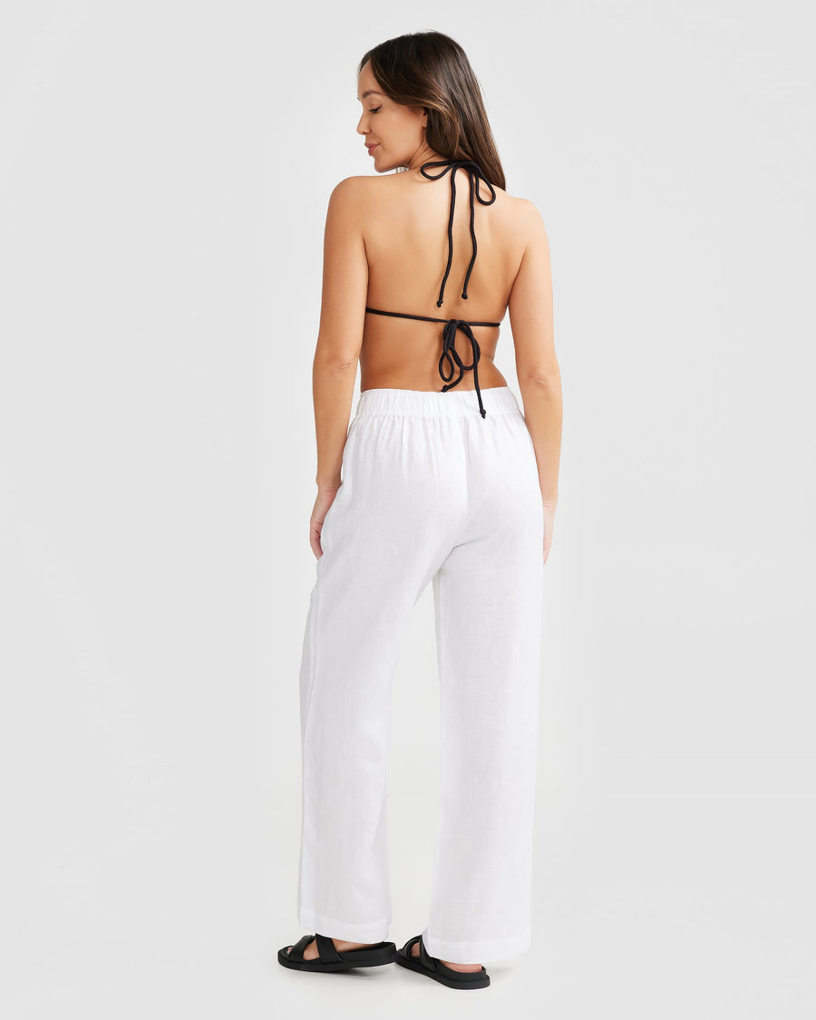 White Linen Pants