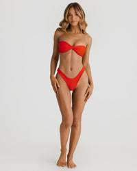 Positano Top Cincinnati Red – Vacay Swimwear USA